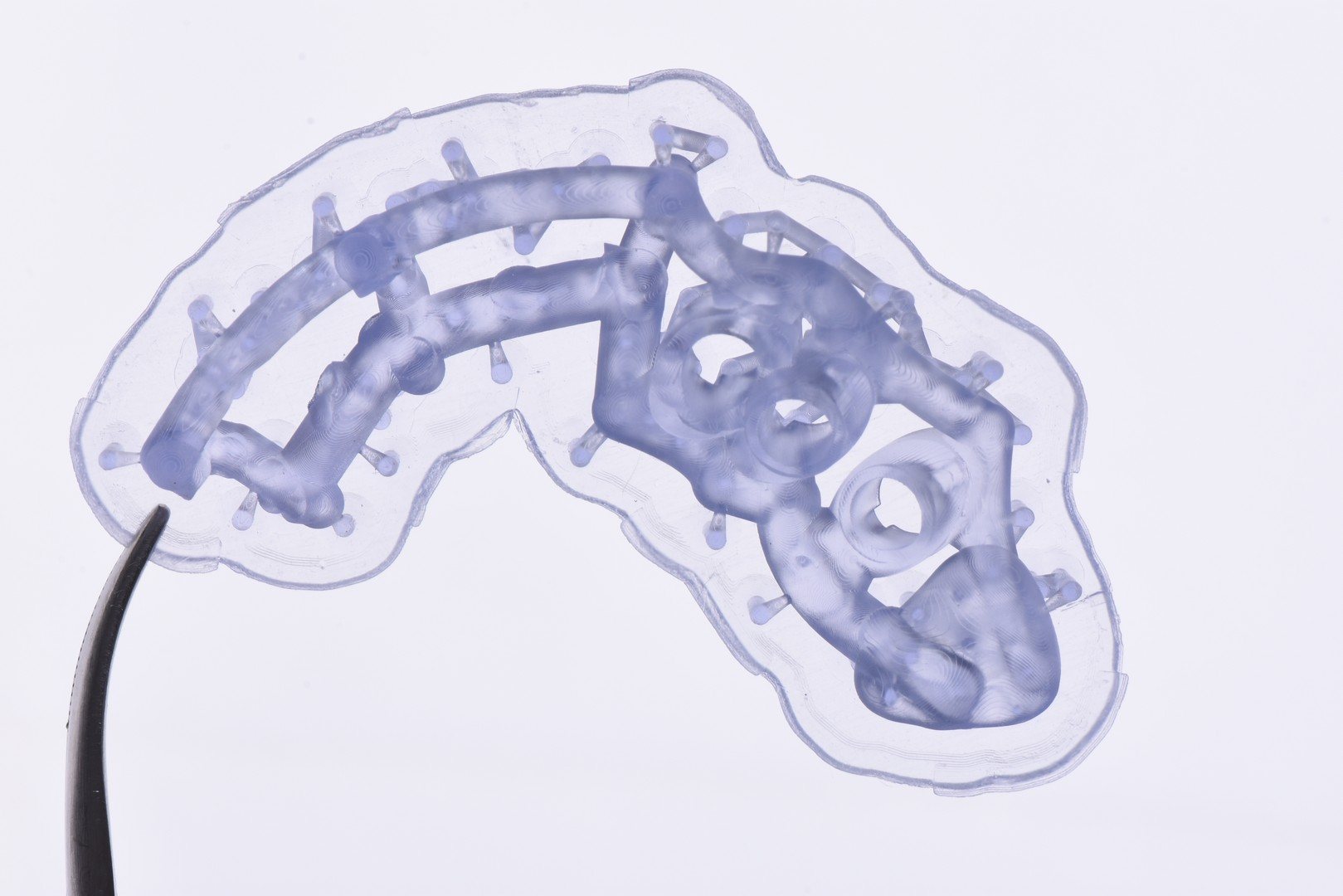 The printed open-frame surgical template